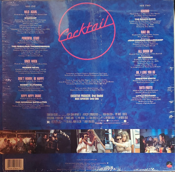 Various : Cocktail - Original Motion Picture Soundtrack (LP, Comp, SRC)