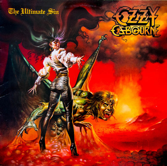 Ozzy Osbourne : The Ultimate Sin (LP, Album)