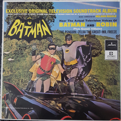 Nelson Riddle : Batman (Exclusive Original Television Soundtrack Album) (LP, Album, RE)