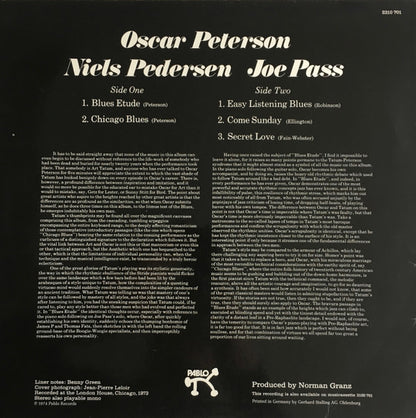 The Oscar Peterson Trio : The Trio (LP, Album)