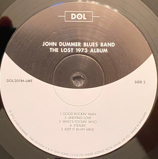 John Dummer Blues Band : The Lost 1973 Album (LP, Album, RE, 180)