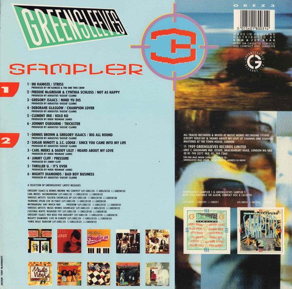Various : Greensleeves Sampler 3 (LP, Comp)