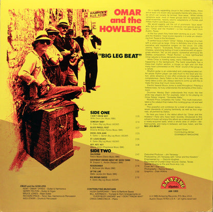 Omar And The Howlers : Big Leg Beat (LP, Album)