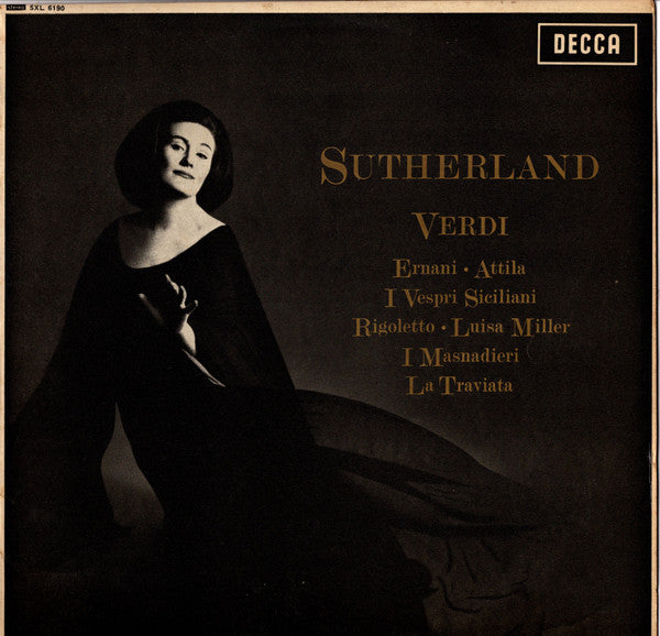 Joan Sutherland, Giuseppe Verdi : Joan Sutherland Sings Verdi (LP, Comp)