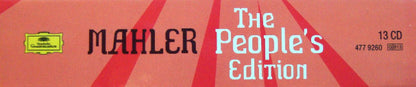 Gustav Mahler : The People's Edition (13xCD, Album, RE, RM + Box, Comp, Ltd)