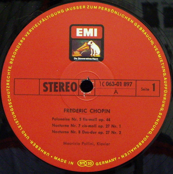 Maurizio Pollini, Frédéric Chopin : Polonaisen / Nocturnes / Ballade (LP, RE)