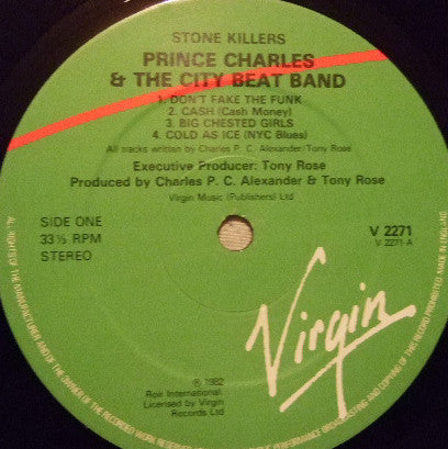 Prince Charles And The City Beat Band : Stone Killers (LP, Album)