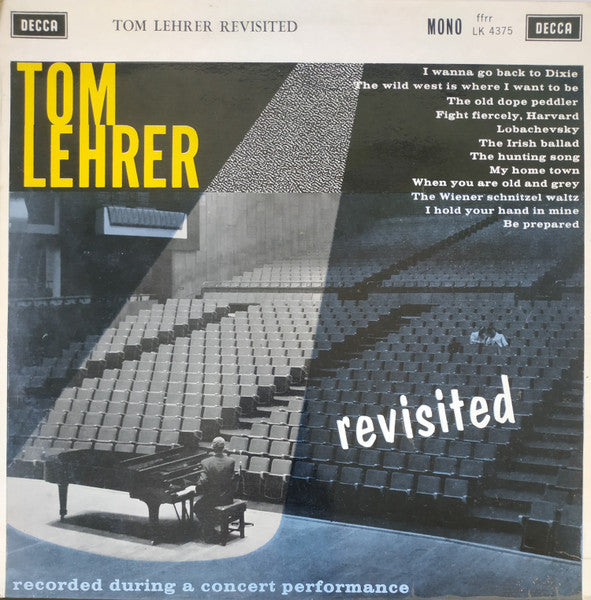 Tom Lehrer : Tom Lehrer Revisited  (LP, Mono, RE, Mis)