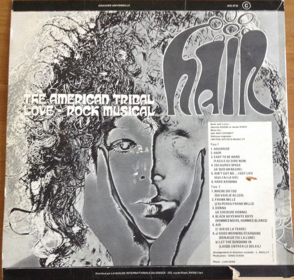 Various : Hair (The American Tribal Love - Rock Musical) (LP, Album)