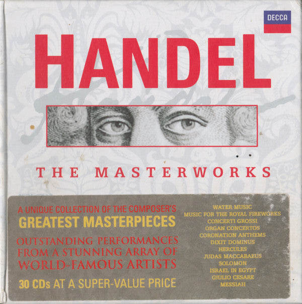 Georg Friedrich Händel : The Masterworks (Box, Comp + 30xCD)