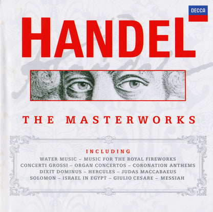Georg Friedrich Händel : The Masterworks (Box, Comp + 30xCD)
