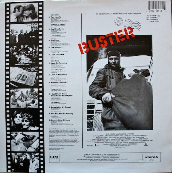 Various : Buster - Original Motion Picture Soundtrack (LP, Comp)