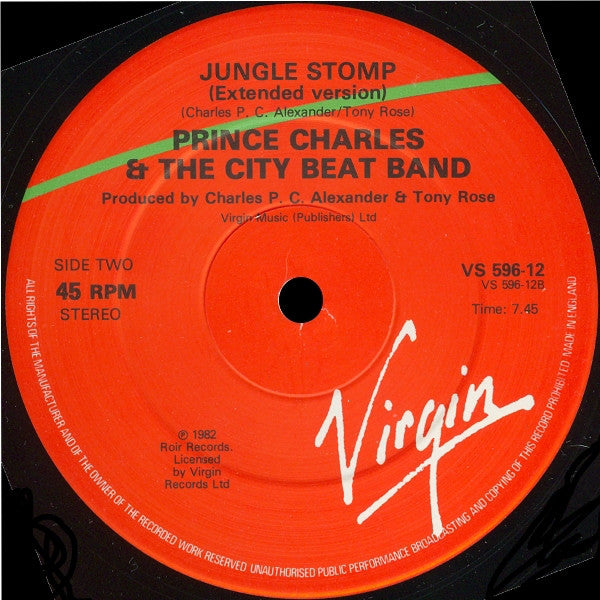 Prince Charles And The City Beat Band : Cash (Cash Money) (Extended Version) (12")