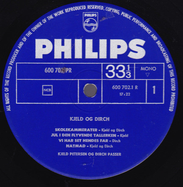 Kjeld & Dirch : Crazy  - Raffineret - Morsom (10", RE)