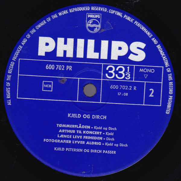 Kjeld & Dirch : Crazy  - Raffineret - Morsom (10", RE)