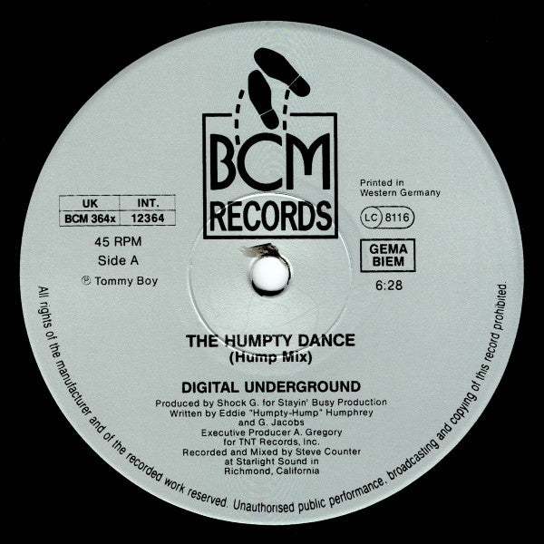 Digital Underground : The Humpty Dance (12")