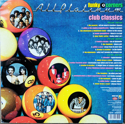 Various : Funky 8 Corners (All Platinum Club Classics) (2xLP, Comp)