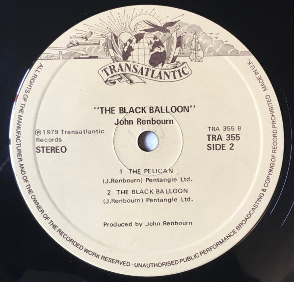 John Renbourn : The Black Balloon (LP, Album)