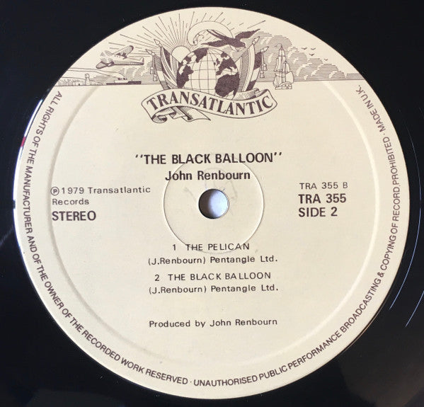 John Renbourn : The Black Balloon (LP, Album)