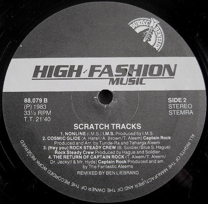 Various : Scratch Tracks (Specially Mixed Scratch Version) (LP, Mixed)