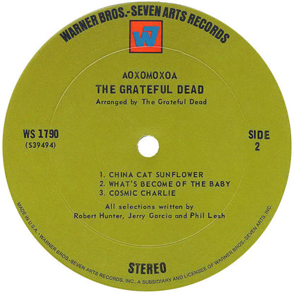 The Grateful Dead : Aoxomoxoa (LP, Album, Pit)