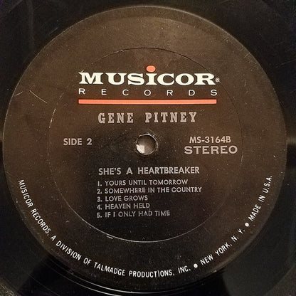 Gene Pitney : She's A Heartbreaker (LP, Album)