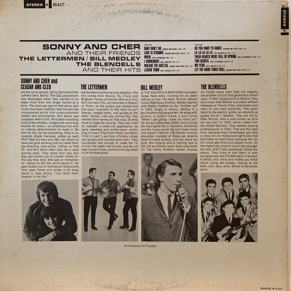 Sonny & Cher : Baby Don't Go (LP, Comp)