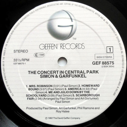 Simon & Garfunkel : The Concert In Central Park (2xLP, Album, Gat)