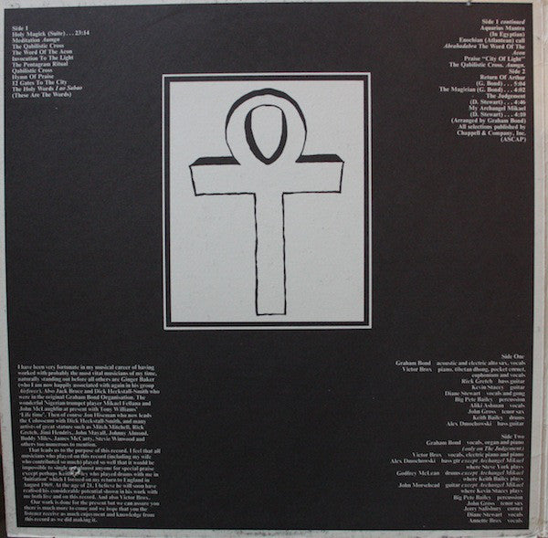 Graham Bond : Holy Magick (LP, Album)