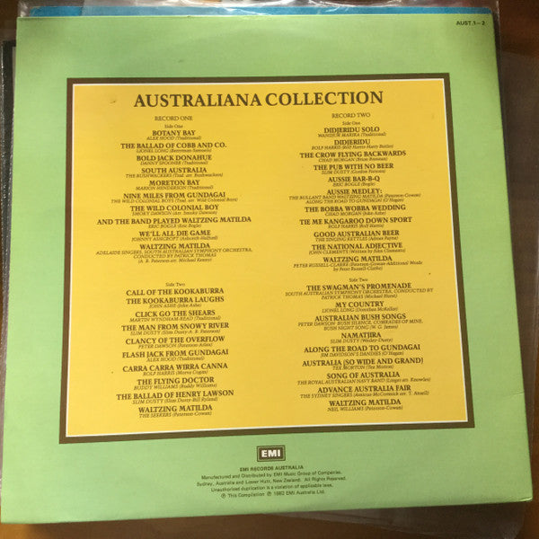 Various : Australia - Our Land Our Music (2xLP, Comp, RE)
