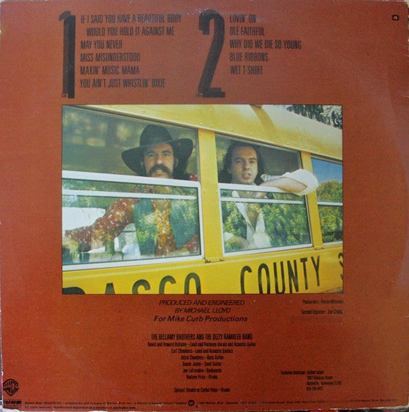 Bellamy Brothers : The Two And Only (LP, Album)