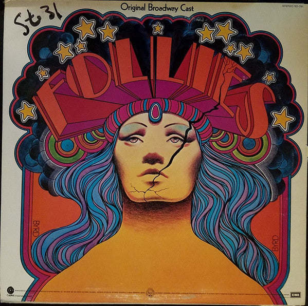 "Follies" Original Broadway Cast, Stephen Sondheim : Follies (Original Cast Recording) (LP, Album, RE, Win)