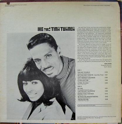 Ike & Tina Turner : Too Hot To Hold (LP, Album, RE)