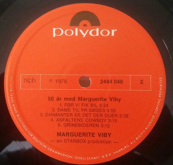 Marguerite Viby : 50 År Med Marguerite Viby (LP, Album)