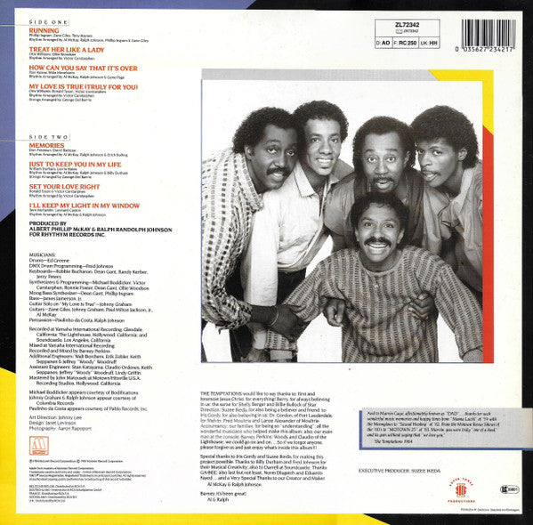 The Temptations : Truly For You (LP, Album)