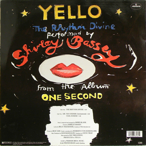 Yello, Shirley Bassey : The Rhythm Divine (12", Maxi)