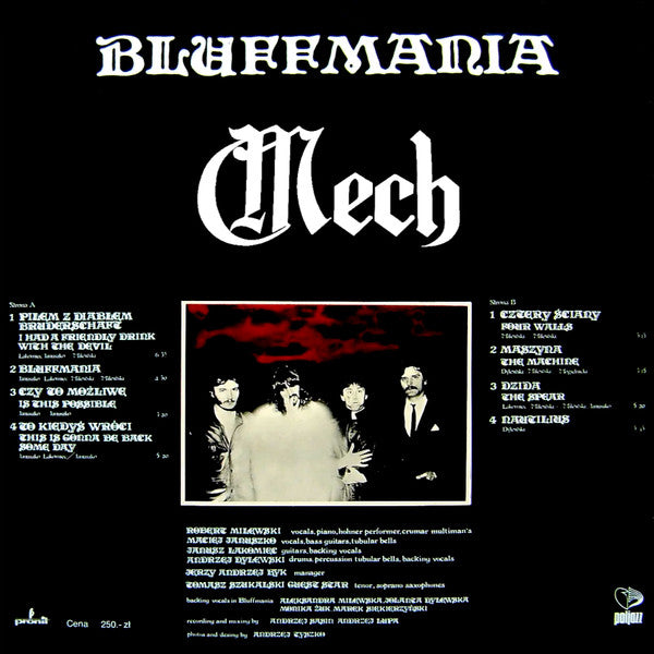 Mech : Bluffmania (LP, Album)