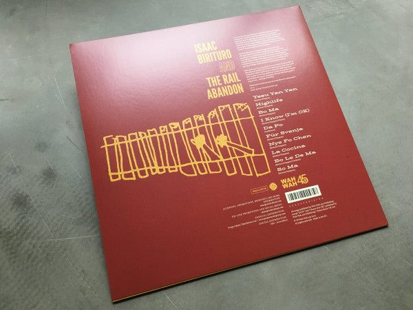 Isaac Birituro And The Rail Abandon : Kalba (LP, Album)