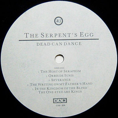 Dead Can Dance : The Serpent's Egg (LP, Album)