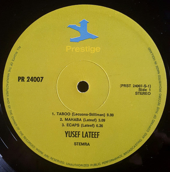 Yusef Lateef : Yusef Lateef (2xLP, Comp, Gat)