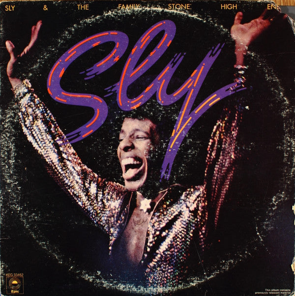Sly & The Family Stone : High Energy (2xLP, Comp)