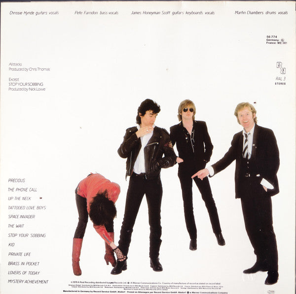 The Pretenders : Pretenders (LP, Album, RE)