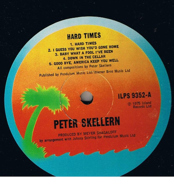 Peter Skellern : Hard Times (LP, Album)