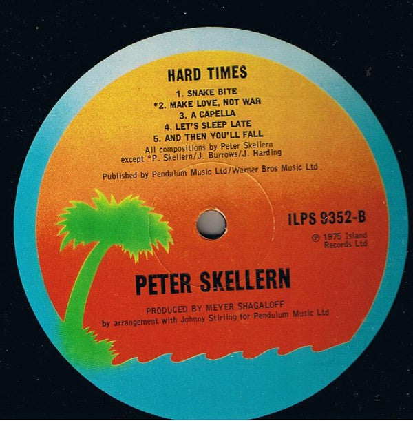 Peter Skellern : Hard Times (LP, Album)