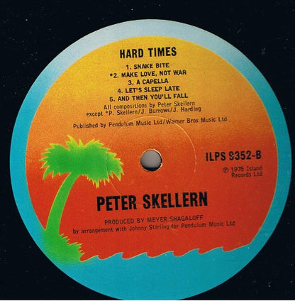 Peter Skellern : Hard Times (LP, Album)