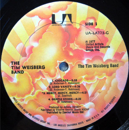 The Tim Weisberg Band : The Tim Weisberg Band (LP, Album, All)