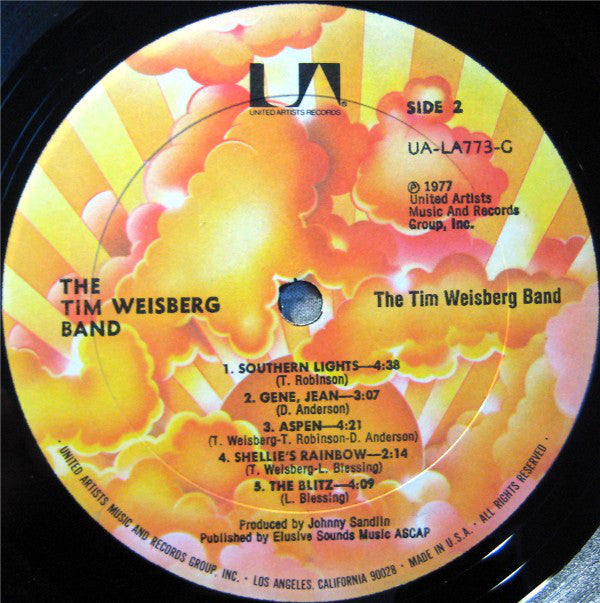 The Tim Weisberg Band : The Tim Weisberg Band (LP, Album, All)