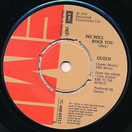 Queen : Crazy Little Thing Called Love (7", Single)