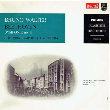 Ludwig van Beethoven, Columbia Symphony Orchestra, Bruno Walter : Symphonie Nr. 4 (10")