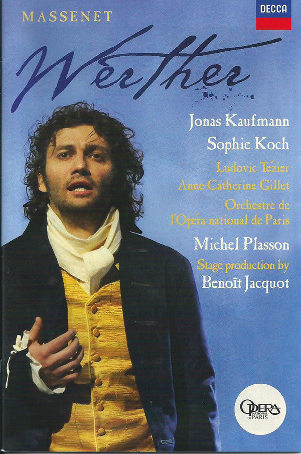 Jules Massenet / Jonas Kaufmann, Sophie Koch, Ludovic Tézier, Anne-Catherine Gillet, Orchestre National De L'Opéra De Paris, Michel Plasson : Werther (2xDVD-V)